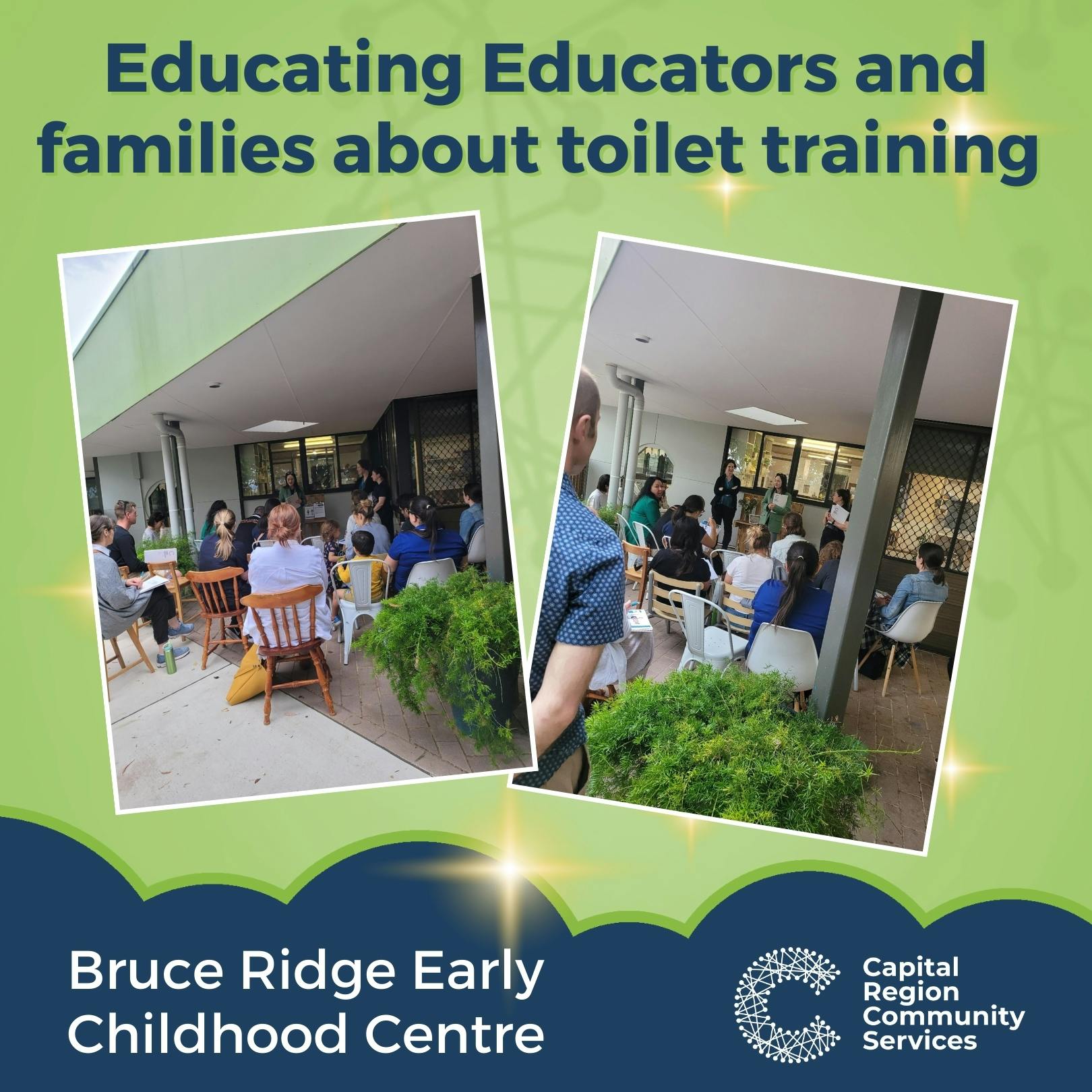 Educating Educators and families about toilet training 