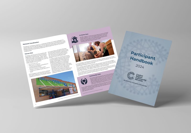 Paricipant handbook mockup