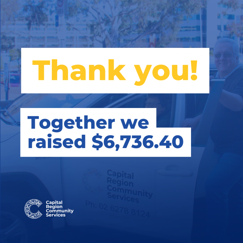 Thank you. Together we raised $6,736.40.