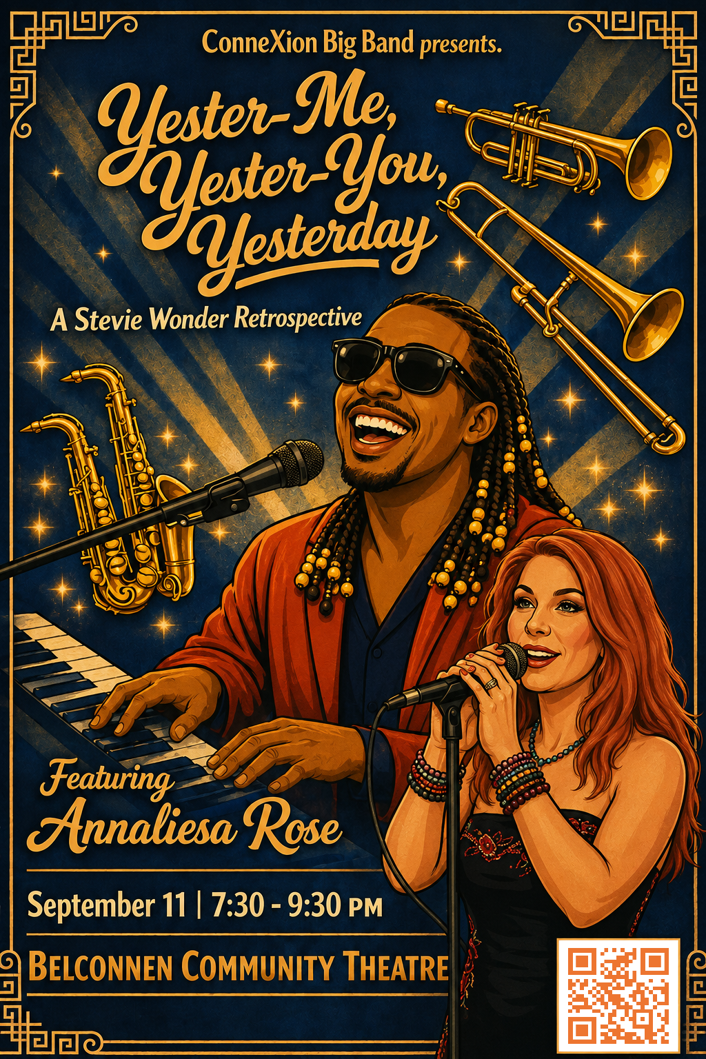 Stevie Wonder final with QR