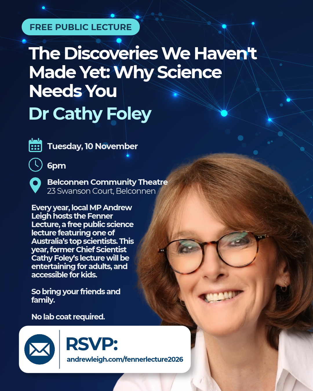 Fenner Lecture - Dr Cathy Foley B